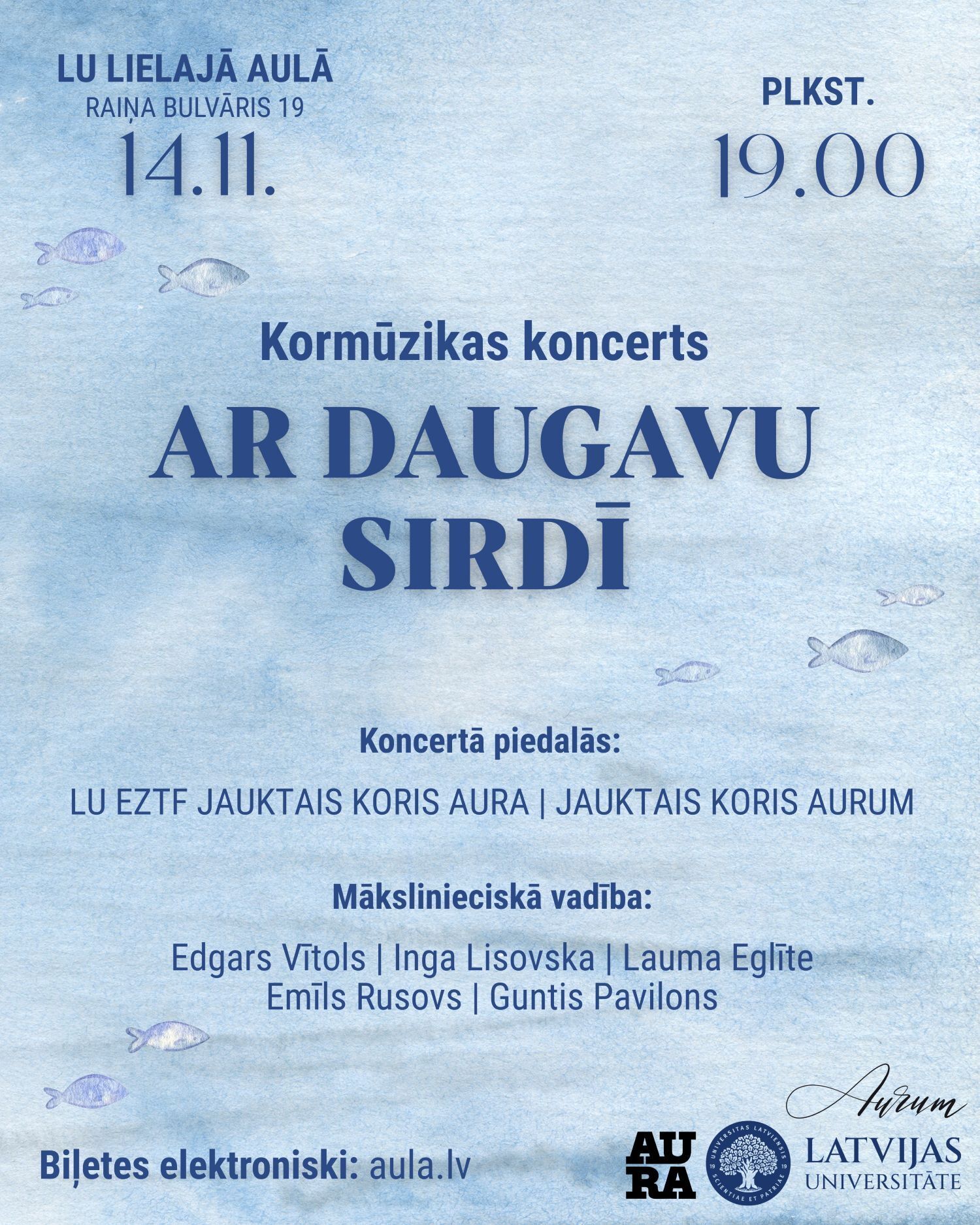 Kormūzikas koncerts "Ar Daugavu sirdī"